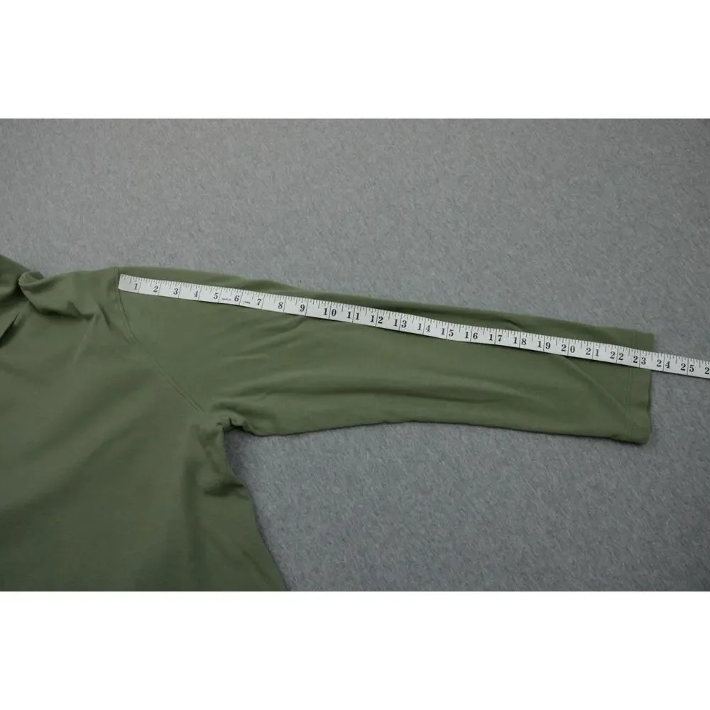 Banana Republic‎ Polo Shirt Mens XL Green 100% Cotton Long Sleeve